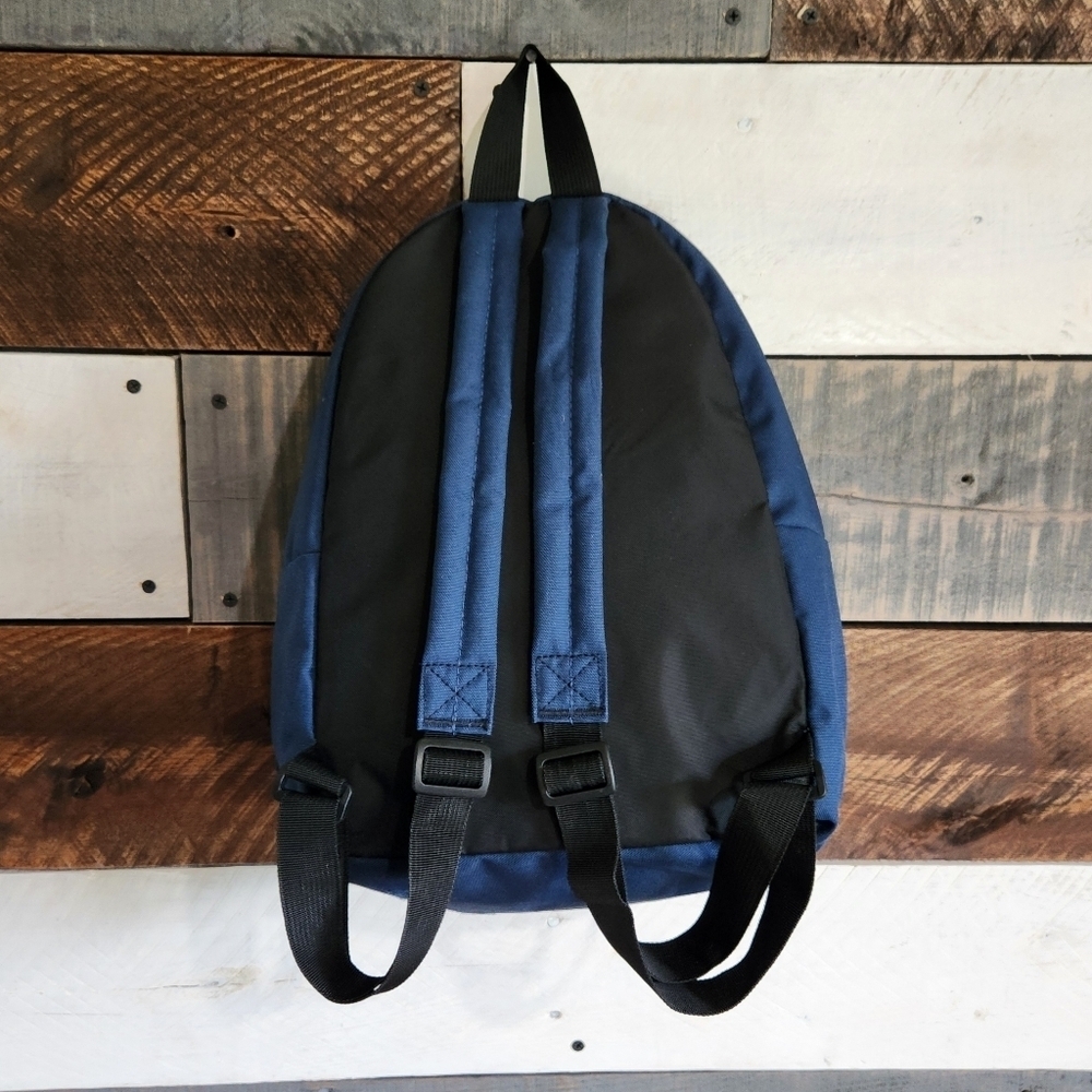 Jansport Navy Blue Small Mini Sporty Youth Kids Backpack - Picture 2 of 12